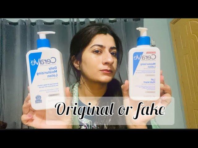 CeraVe Moisturizing Lotion Review | Original CeraVe vs Fake