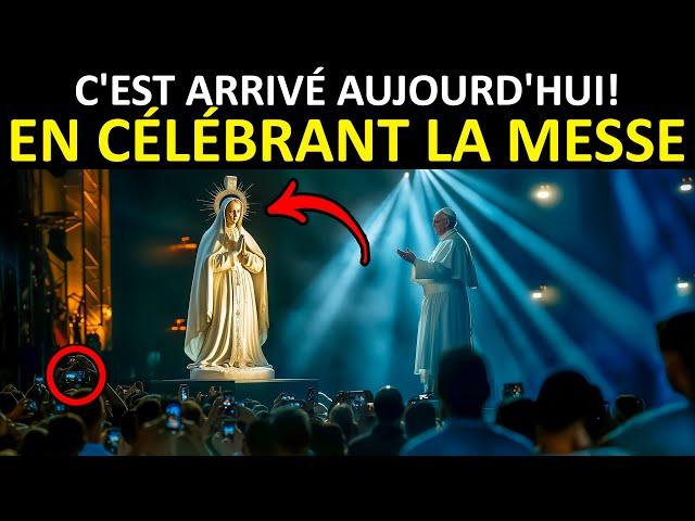 CHOQUANT ! Le pape a célébré la messe aujourd'hui, ce qui va tout changer !