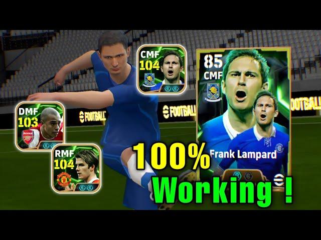 Trick To Get Epic English League Midfielders | 104 Rated Epic Beckham, Lampard | eFootball 2025