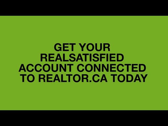 HOW TO CONNECT REALSATISFIED TESTIMONIALS TO REALTOR.CA