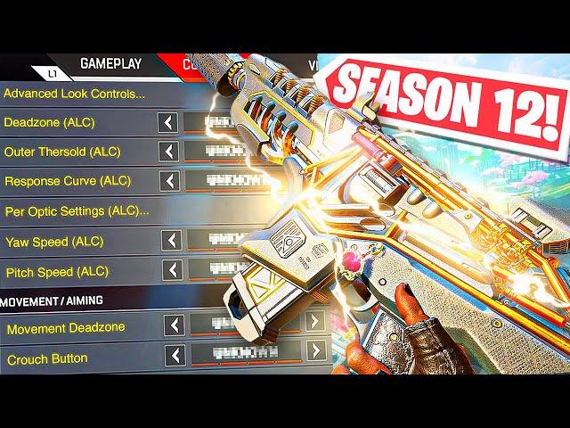 Best ALC Controller Settings & Reticle In Season 12 (Apex Legends)