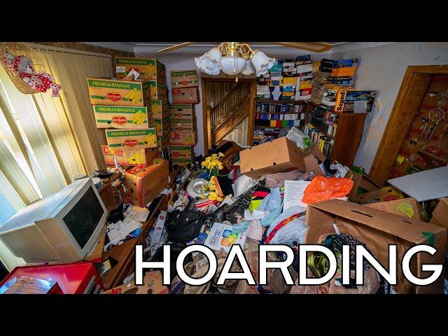 One of the Worst Abandoned Hoarder Houses I Have Seen - 1,000's of DVD's and VHS Tapes - 4K VIDEO