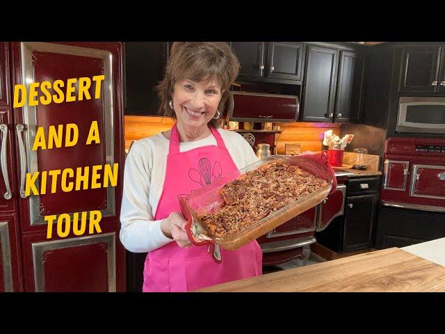 Kitchen Pantry Tour & Quick Dessert Dump Cake Cherries, Pineapple & Pecans @ourforeverfarm