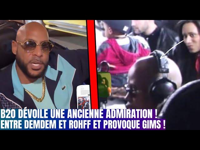 Booba dévoile une Vieille admiration entre Rohff et Demdem, être un fan de lui c'est dur !