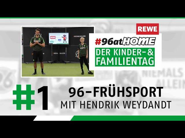 #1 Frühsport mit Hendrik Weydandt & der 96-Akademie | Der große 96-Kinder- und Familientag | Teil 4