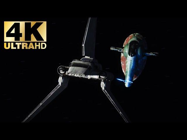 Boba Fett VS Imperial Shuttle - The Mandalorian S2 EP 8 | 4K