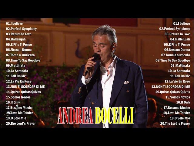 Best Opera Music Of Andrea Bocelli - The Best Of Andrea Bocelli Music