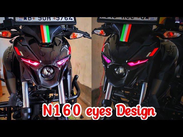 Pulser N160 Eyes Modified || #2               #bikelover #pulserlover #modified