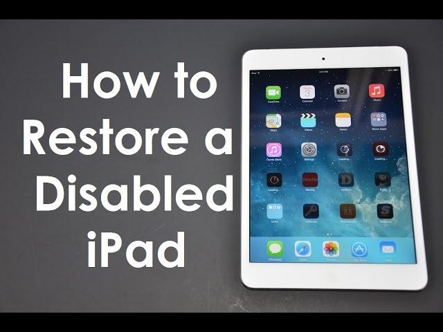 How to Fix (Forgot Passcode) Disabled iPhone / iPad iOS 12 iOS 11 iOS 10 iOS9