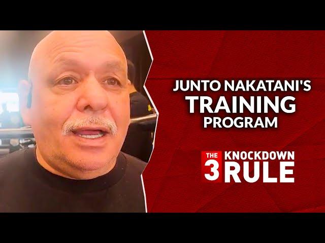 Junto Nakatani's training program | The 3 Knockdown Rule