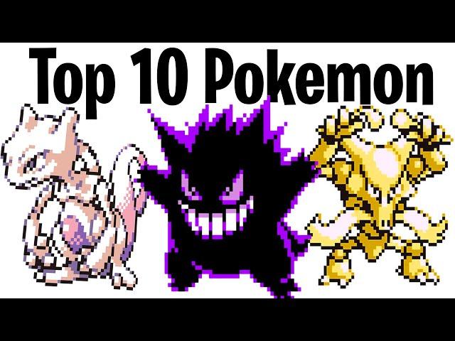 Top 10 Strongest Pokémon in Gen 1!