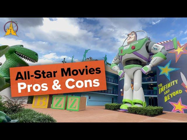 Disney's All-Star Movies Resort tour (rooms, pools, dining)