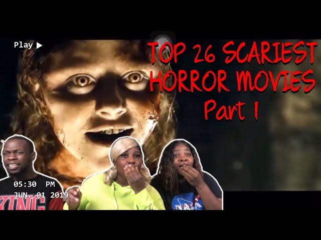 ️ | Top 26 Scariest Horror Movies - Jump Scares (Try Not To Get scared) | REACTION