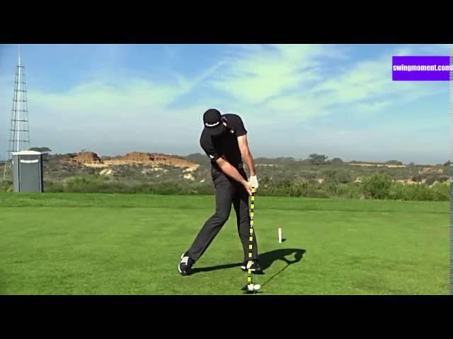 The best golf swing slow motion