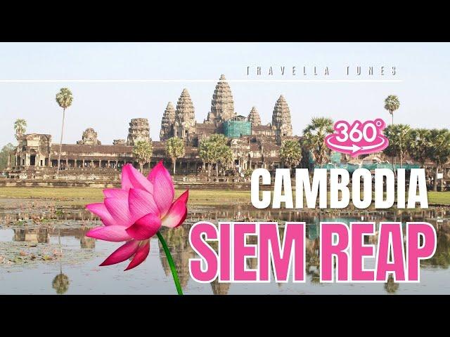 A Walking Tour inside Angkor Wat (Siem Reap Cambodia 4K 360)