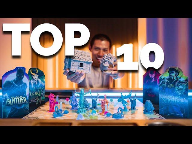 TOP TEN BOARD GAMES! A Modern, Cinematic List Going into 2023