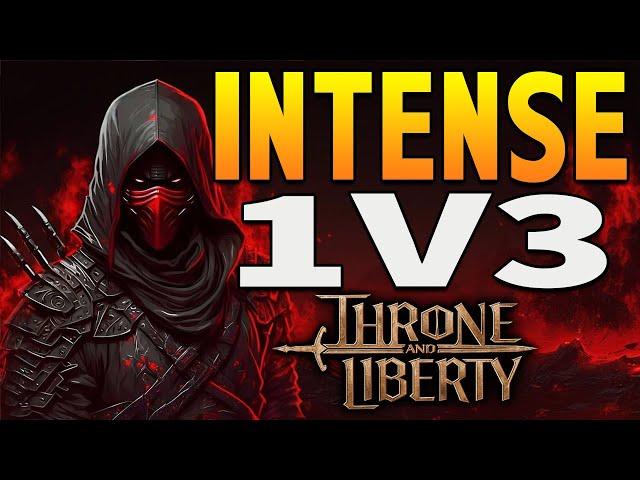 An Unexpected 1v3 in Throne and Liberty — Endgame Bow/Dagger PvP + Build