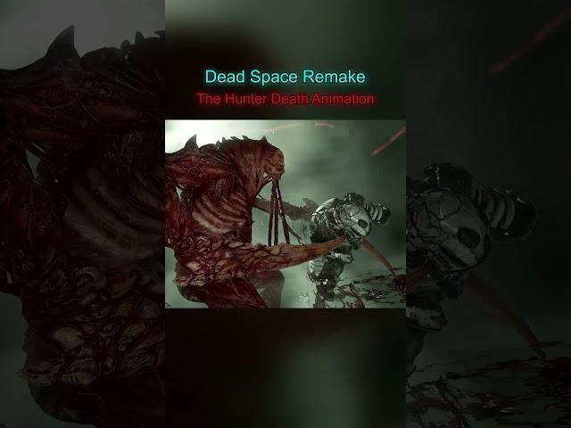 The Hunter Death Animation - Dead Space (2023 Remake)