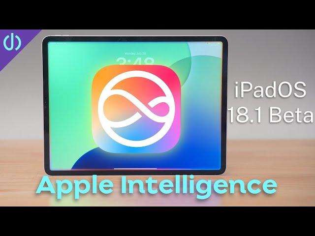 Apple Intelligence on iPad: Very First Look