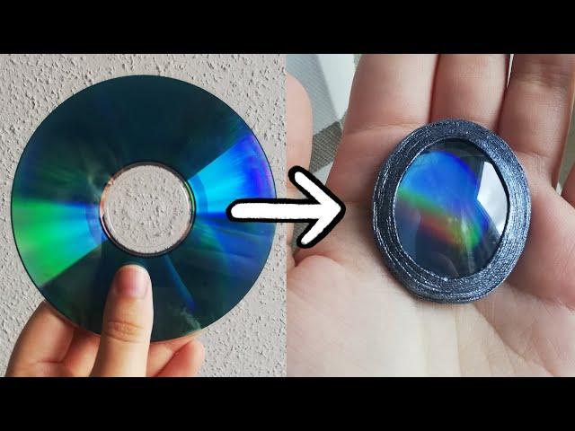 DIY Gemstones from CDs! (and Plastic Bottles)