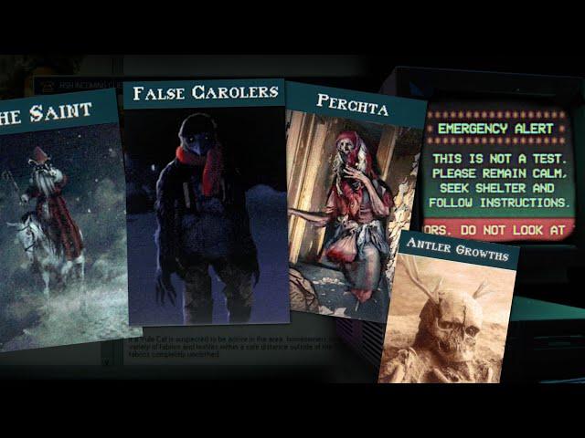 Listen To People Die To Cryptids in A Home Safety Hotline Sequel Seasonal Worker / ALL ENDINGS