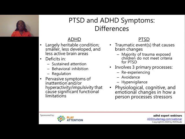 PTSD & ADHD: Comparing Symptoms, Behaviors & Co-Effects (with Nicole Brown, M.D.)