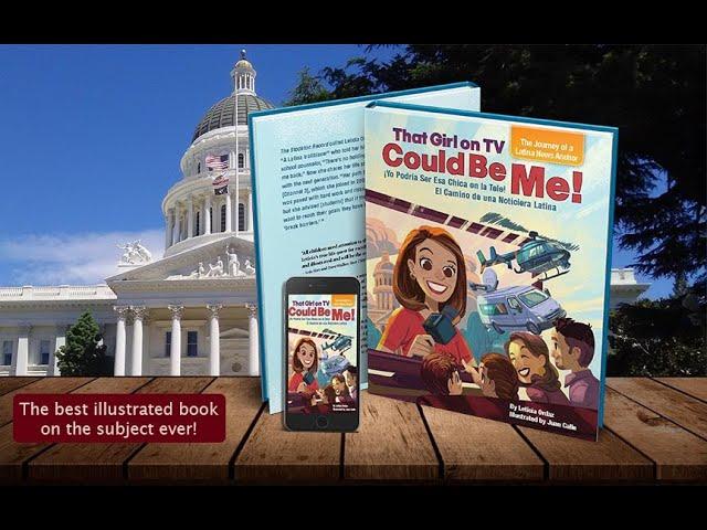 That Girl on TV Could Be Me! The Journey of a Latina News Anchor - children's picture book