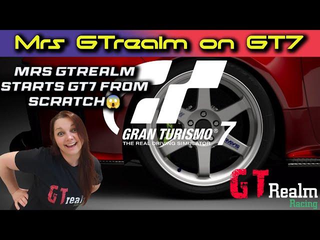 Mrs Realm starts GT7 from scratch #gt7 #granturismo #fromthestart