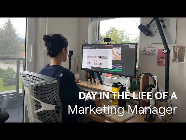 Day In The Life—Marketing Manager WFH | Annual Reset, Notion Marketing Dashboard, and Work Values