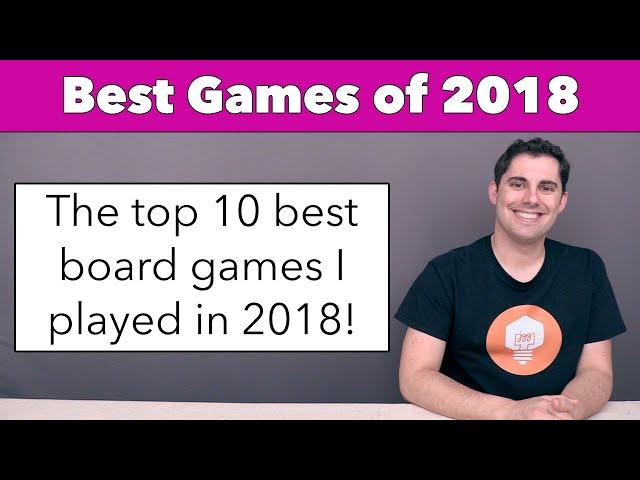 Best Games of 2018 - Top 10 from JonGetsGames