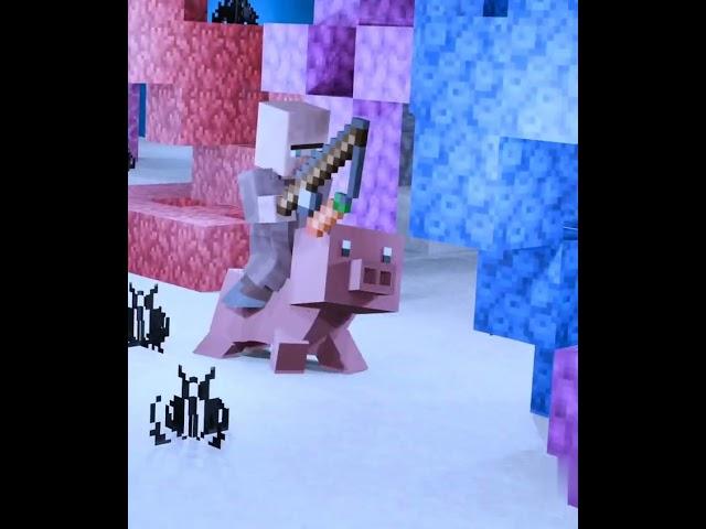 Treasure Hunting #minecraft #pig #animation#shorts  #minecraftanimation