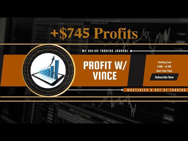 Live Trading - +$745 Profits Part 1 - Phase 2 of 100k CHALLENGE - Apr 15, '24 - US30