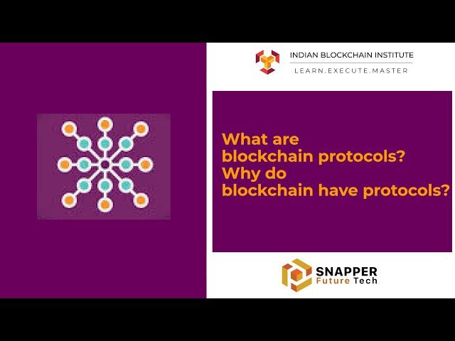 What are Blockchain protocols ? why do blockchain have protocols ?