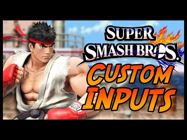 Ryu Custom Moves: Street Fighter Inputs (Smash Bros. 4 Wii U & 3DS) – Aaronitmar