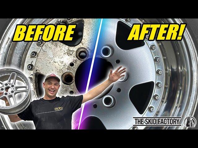 Restoring RARE JDM 3 PIECE Wheels!