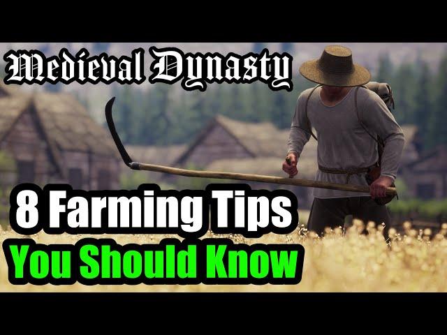 8 Tips To Master Farming In Medieval Dynasty