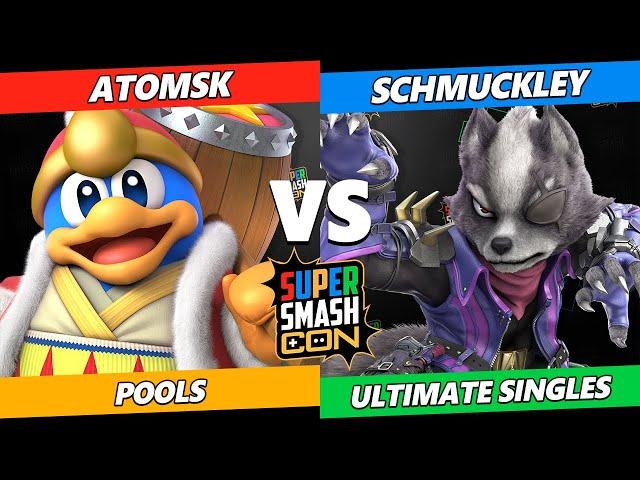 SSC 2022 - Atomsk (King Dedede) Vs. Schmuckley (Wolf) Smash Ultimate Tournament