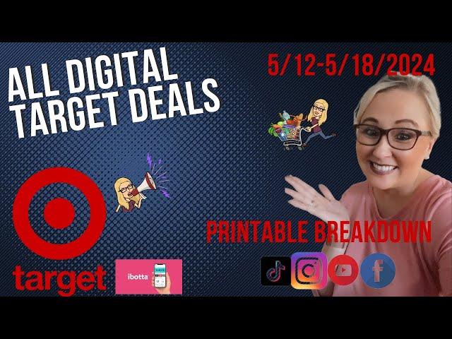 18 Easy Digital Deals at Target for 5/12-5/18 with IBOTTA, Target App, Swagbucks, & Shopkicks