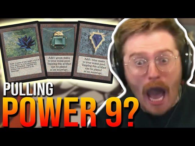 DID I FINALLY PULL POWER 9?! | MTG UNLIMITED STARTER DECK BREAK