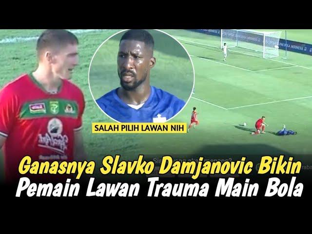 "KESALAHAN DIARRA AJAK SLAVKO DUEL BADAN" Lihat Cara Gila Slavko Ratakan semua Penyerang PSIS