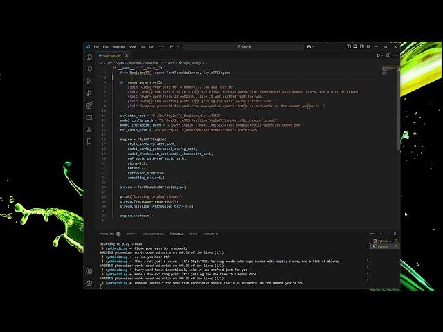 StyleTTS2: Next-Gen Zero-Shot TTS in RealtimeTTS 