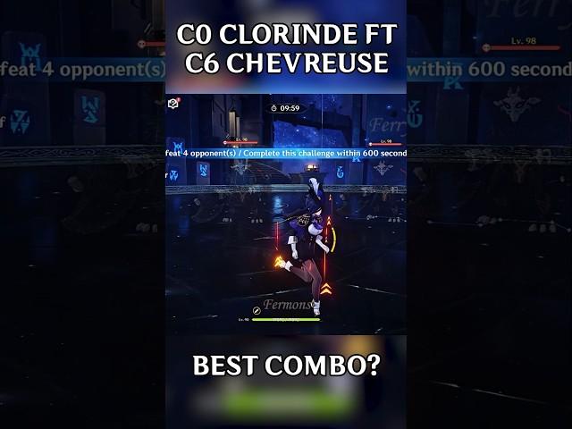 Clorinde best team comp.. #genshinimpact