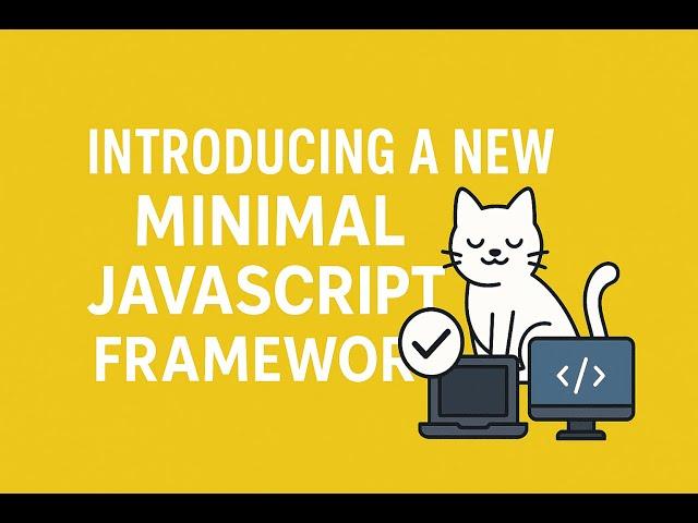 92. Introducing a New Minimal JavaScript Framework – Simple, Fast & Elegant like LeelaJS
