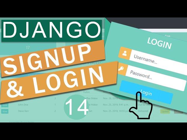 User Registration and Login Authentication | Django (3.0)  Crash Course Tutorials (pt 14)