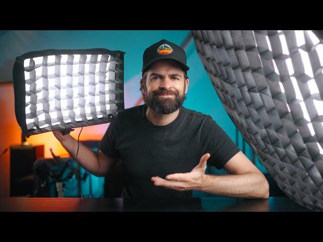 HUGE Studio Light VS LED Panel | What Should You Buy? ft. Amaran P60X by Aputure