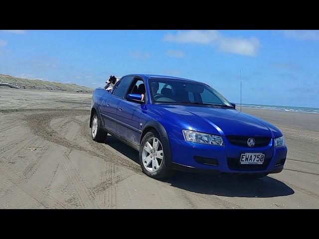 Holden Crewman Cross beach hooning