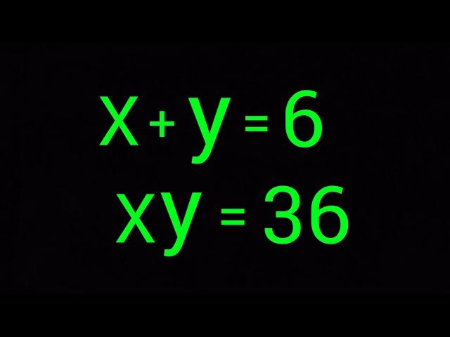 A Nice Olympiad Algebra Problem | How to solve for X and Y in this problem ?