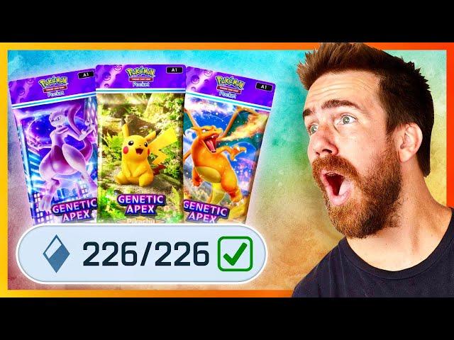 OPENING 100+ PACKS UNTIL I GET EVERY POKEMON -Pokémon TCG Pocket