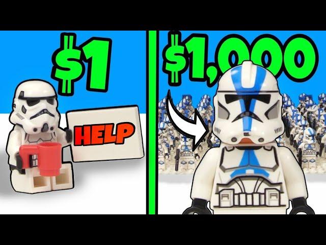 $1 vs. $1,000 LEGO Star Wars Army...