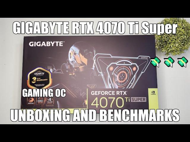 Gigabyte RTX 4070 Ti Super Gaming OC: Unboxing and Benchmarks (12 Games and Thermals)